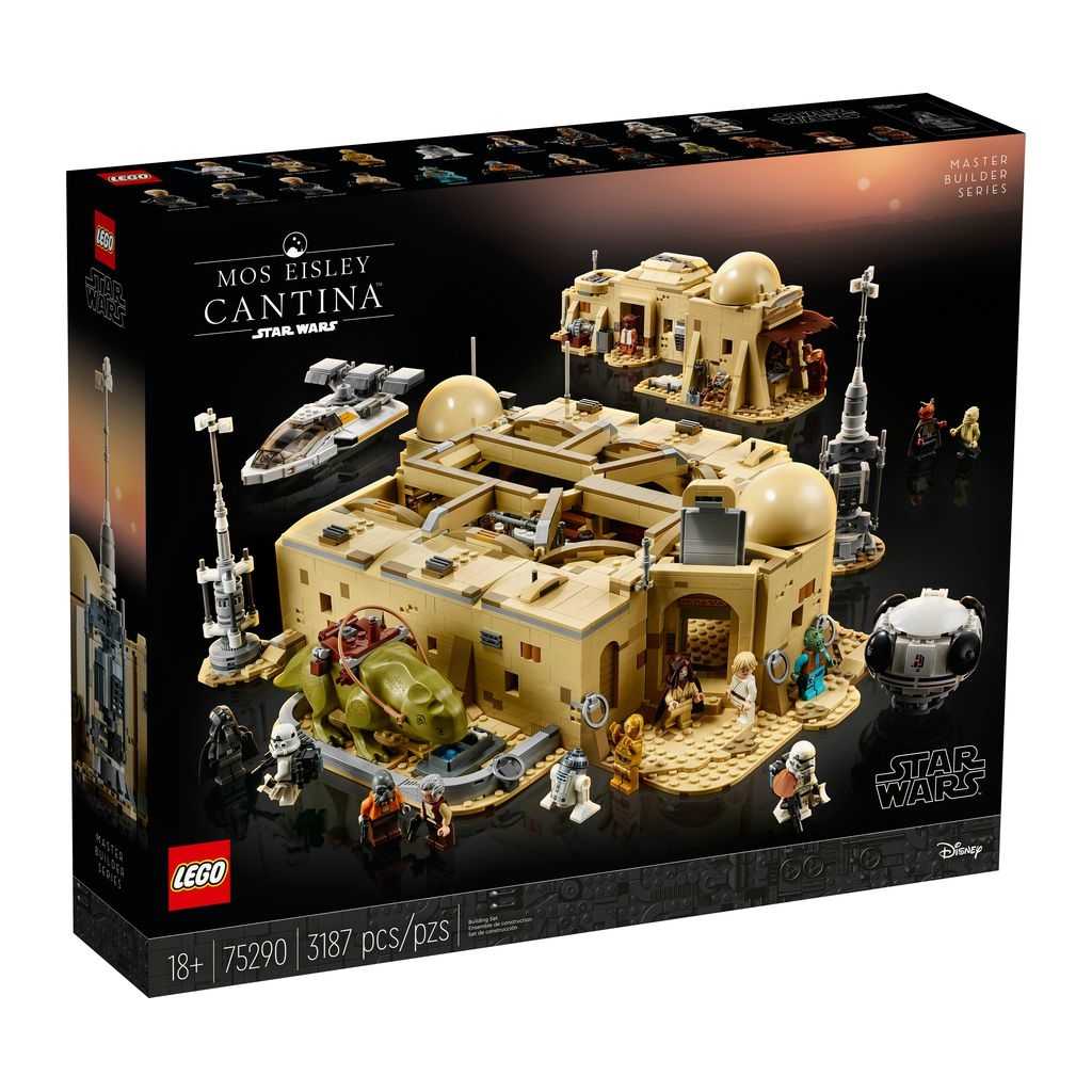 Star Wars Lego Cantina de Mos Eisley Edades 18+ # 75290 Artículo 3187 Piezas | XTF-594680